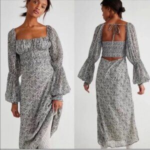 Free People Aglow Midi Dress